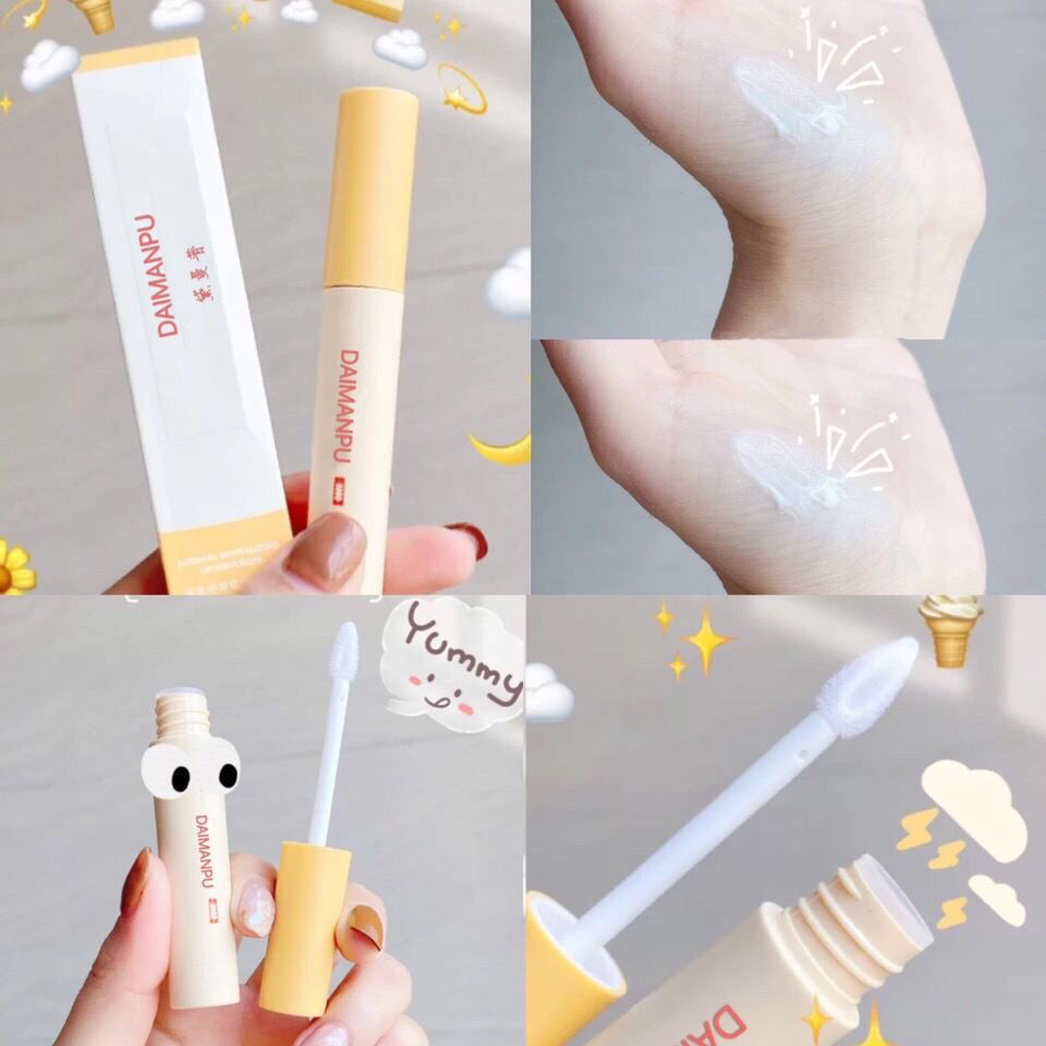 (Hàng Mới Về) Son Dưỡng Môi Chiết Xuất Trà Sữa Dưỡng Ẩm Làm Mờ Đường Viền Môi