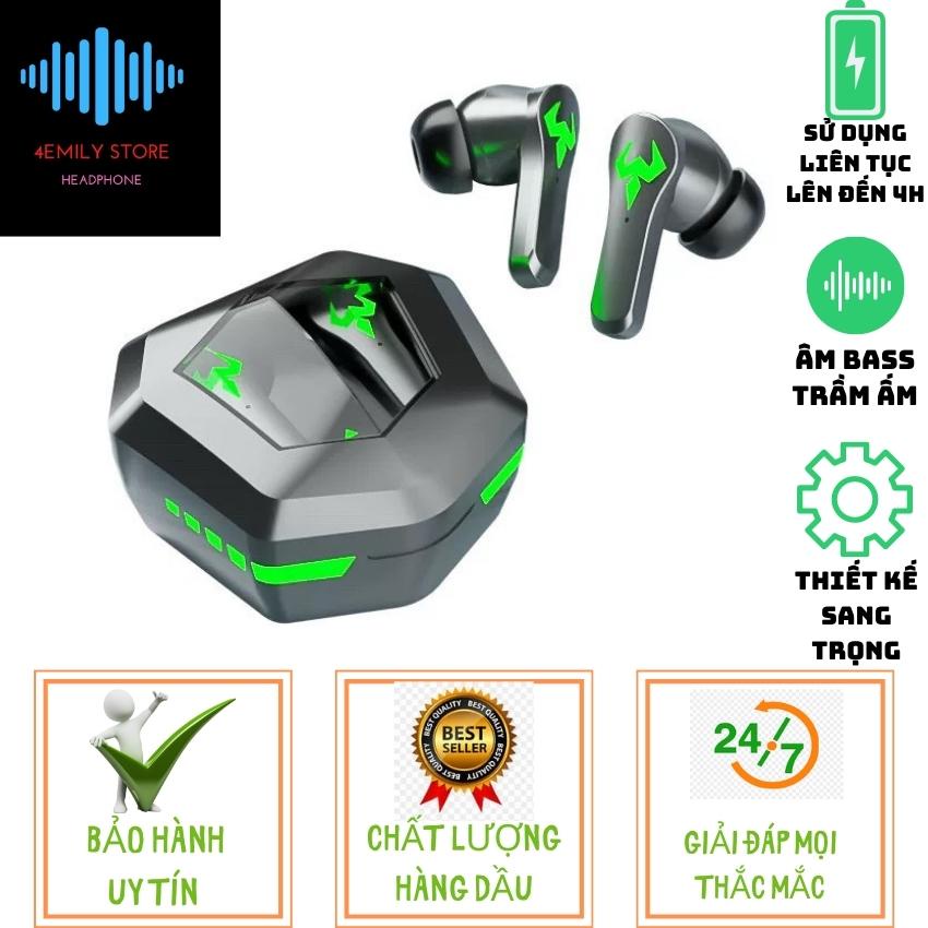 Tai nghe BLUETOOTH GAMING N35. PIN TRÂU.tai nghe không dây.âm bass siêu ấm. đèn LED quanh hộp. ĐẸP ĐỘC VÀ LẠ