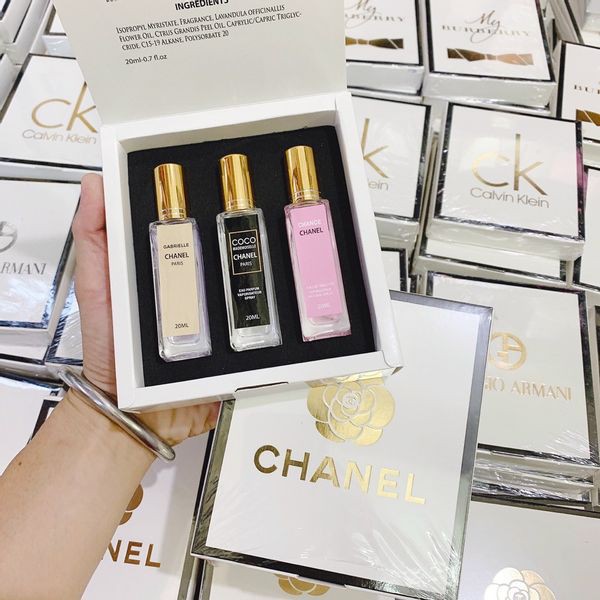 Set nước hoa 3 chai 20ml dạng xịt | BigBuy360 - bigbuy360.vn