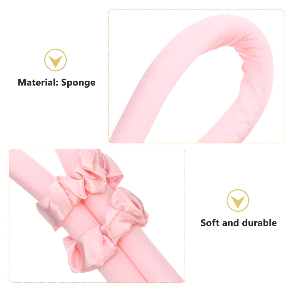 [Hàng mới về] Dụng cụ uốn tóc màu kẹo ngọt làm bằng xốp tiện dụng cho nữ