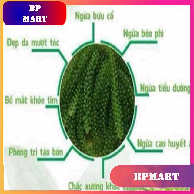 Combo 1 Gói Rong Nho Tách Nước Khánh Hoà 25Gr + 1 Gói Mè Rang 15ml | BigBuy360 - bigbuy360.vn