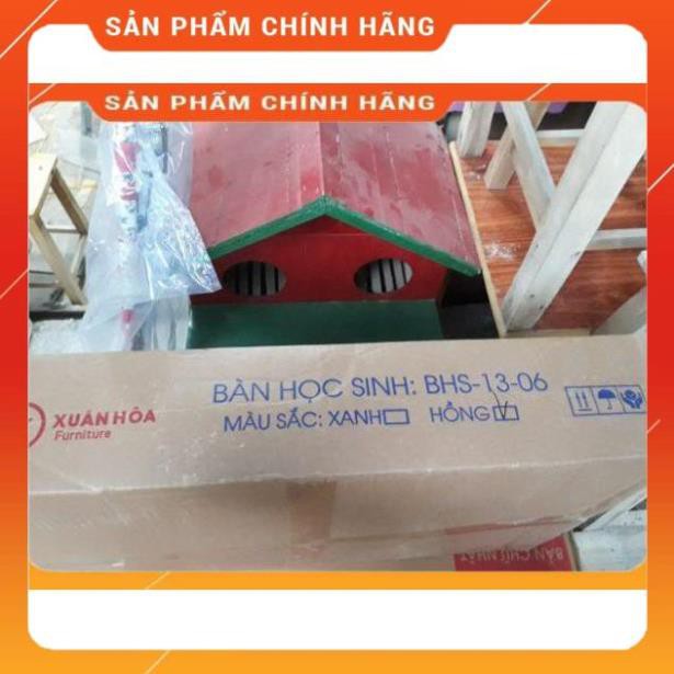 ♥️ [FreeShip]  [ HỎA TỐC 1 GIỜ] Bàn ghế học sinh xuân hòa BHS-13-06 , Hàng chính hãng - Bảo hành 12 tháng