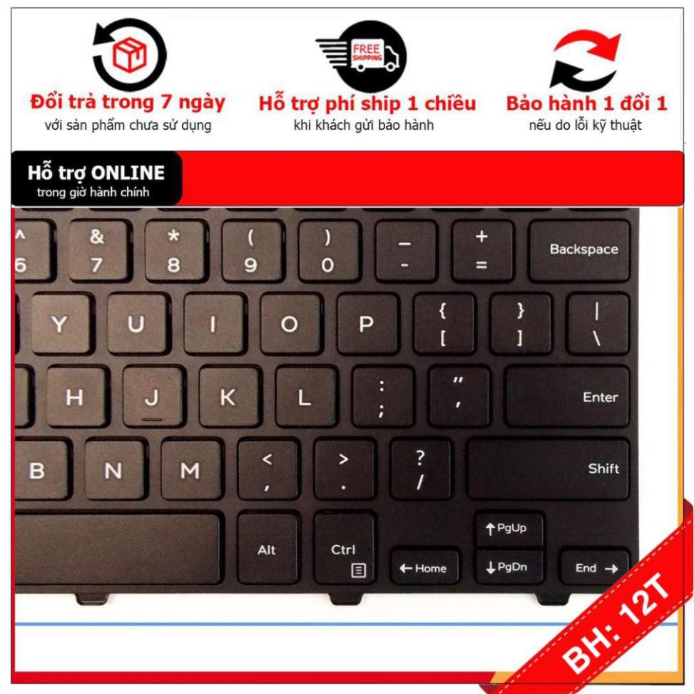 [BH12TH] 🎁 Bàn Phím Laptop Dell Inspiron 14 3000 3441 3442 3443 3878 14 5000 5445 5442 5447 5448 KHÔNG ĐÈN – LOẠI TỐT