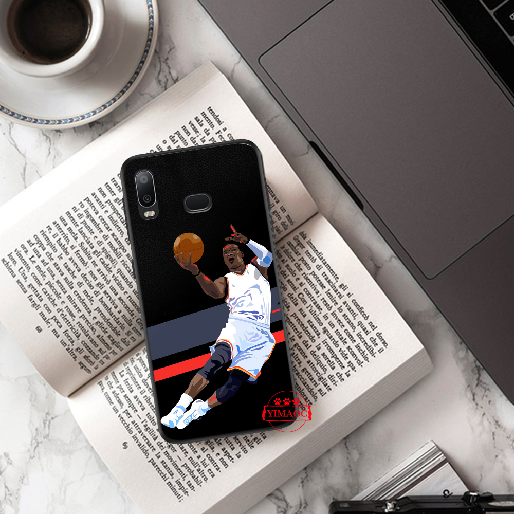 Samsung A31 A42 A02 A12 A32 A52 A72 F62 M62 Soft Case 49C basketball sport