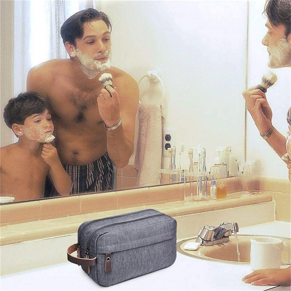 .Túi Đựng Bút / Mỹ Phẩm Tiện Dụng Mang Đi Du Lịch Giá Đỡ