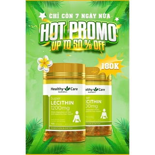 Mầm đậu nành Healthy care Super Lecithin 1200mg