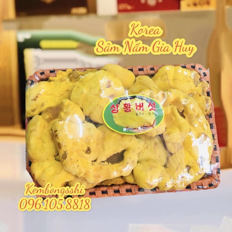 [HÀNG MỚI VỀ] Khay Nấm Thượng Hoàng Cao Cấp Hàn Quốc, khay 500gr