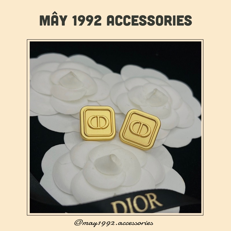 Bông tai nữ, khuyên tai thời trang nữ - may1992.accessories