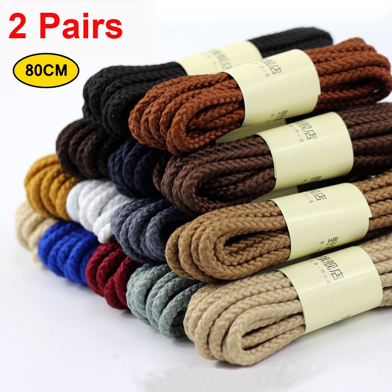 Bộ 2 cặp dây giày 80cm hình tròn siêu chắc chắn