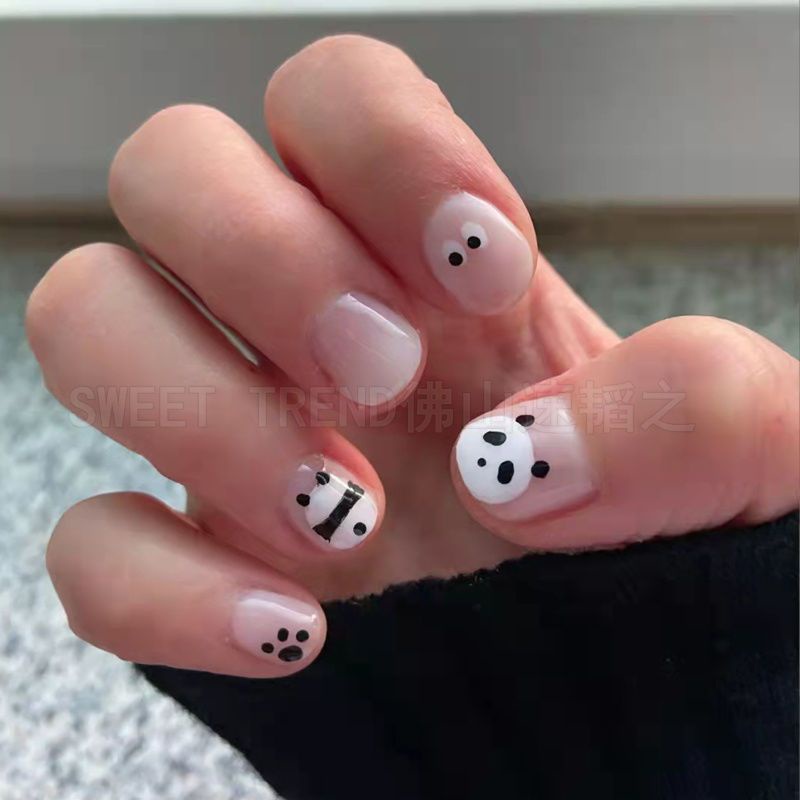 Miếng dán trang trí móng tay nghệ thuật STZPRONAIL 3D nhiều mẫu hoạt hình tùy chọn đáng yêu