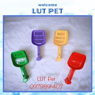 Xẻng xúc cát vệ sinh mèo - xẻng hốt cát dọn vệ sinh phân cho mèo - phụ kiện chó mèo