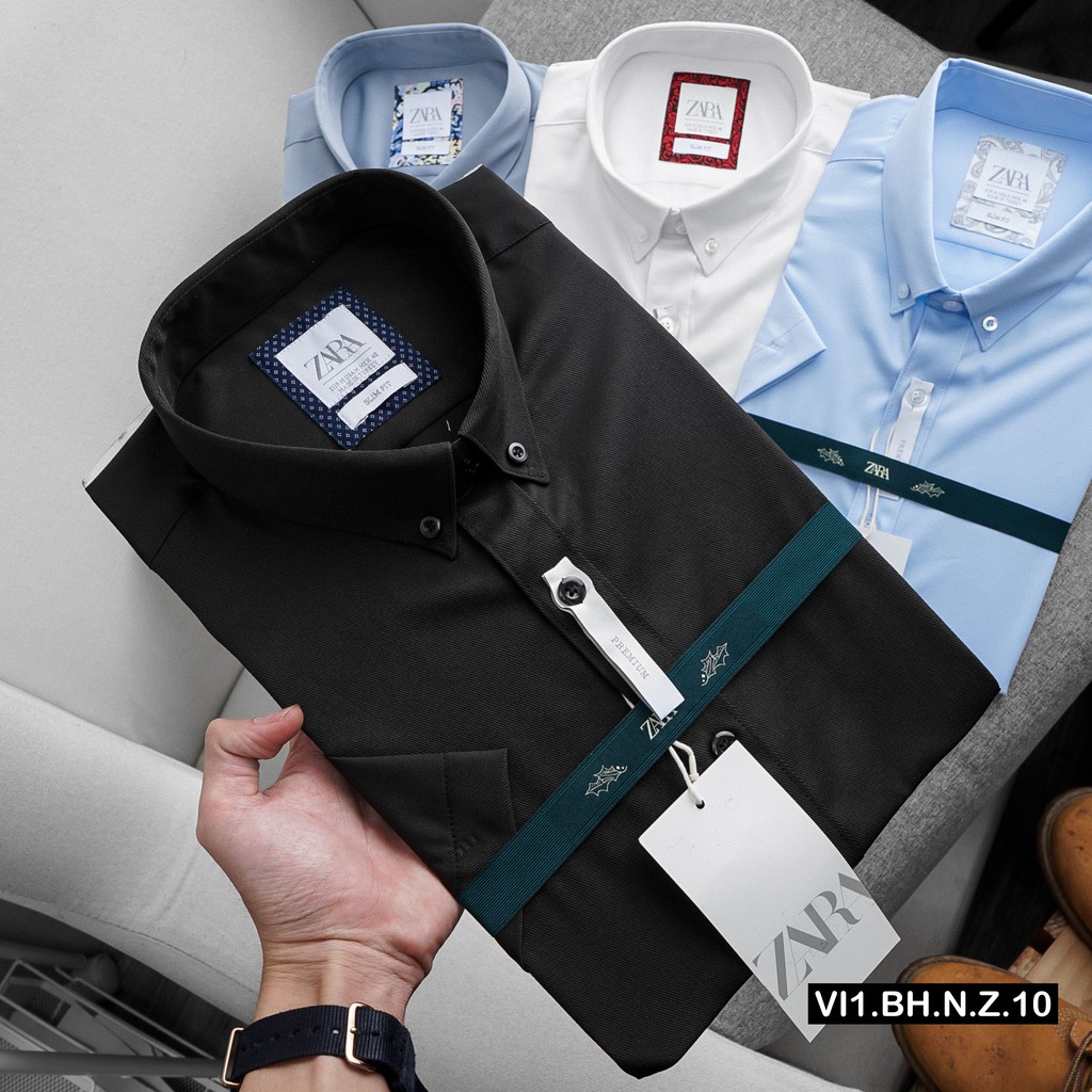 Aó sơ mi nam ngắn tay Zara hàng Vnxk | BigBuy360 - bigbuy360.vn