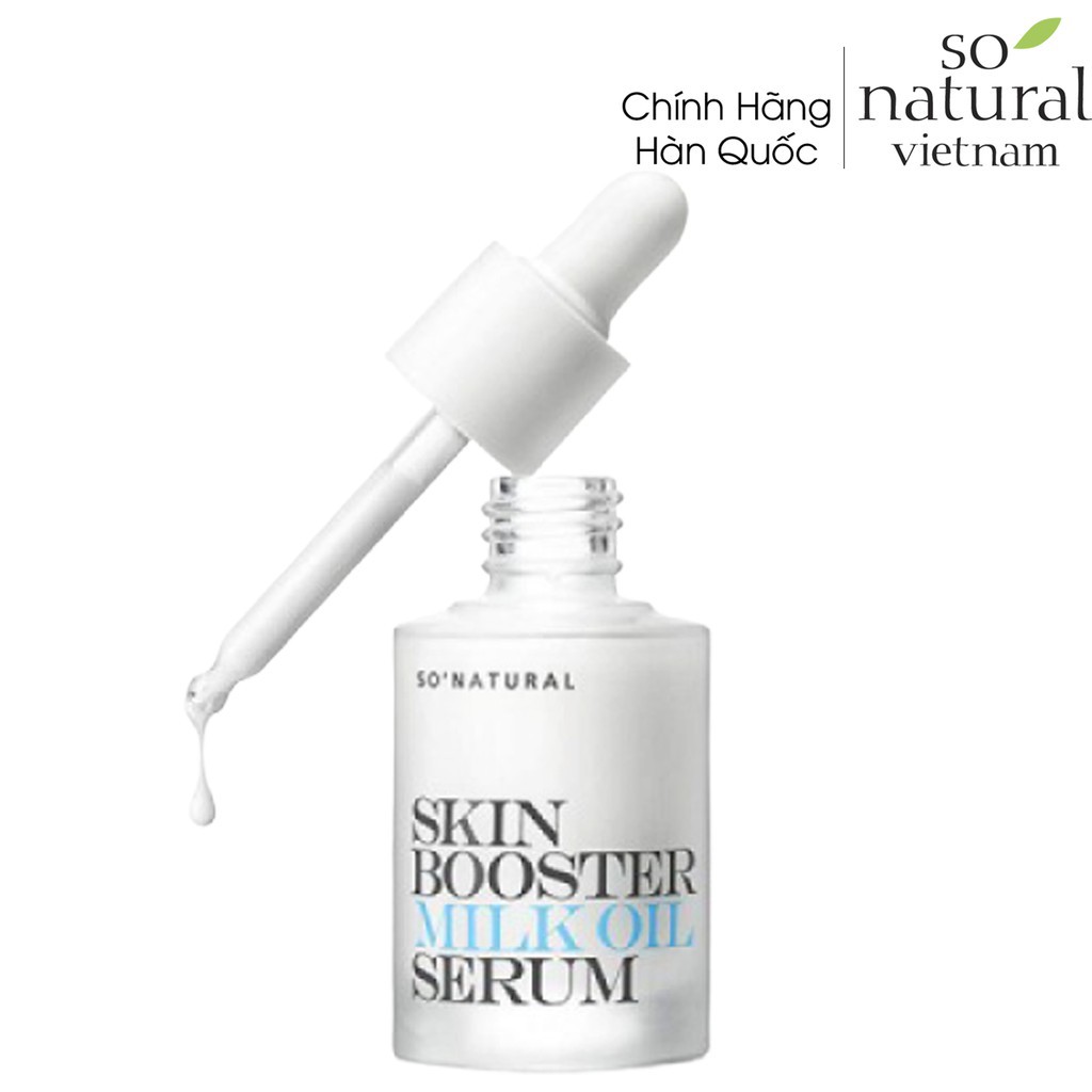 (CÓ QUÀ TẶNG)Skin Booster Milk Oil Serum Tinh Chất Dưỡng Trắng Da Chuyên Sâu So Natural  l Nhập Khẩu Chính Hãng Hàn Quốc | BigBuy360 - bigbuy360.vn