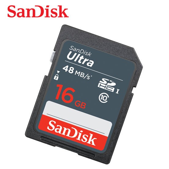 Thẻ nhớ SDHC SanDisk Ultra 48MB/s 16GB | BigBuy360 - bigbuy360.vn