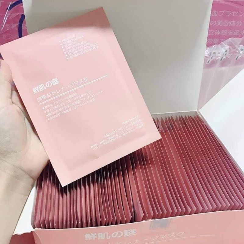 COMBO 10 MIẾNG MẶT NẠ NHAU THAI CỪU NHẬT BẢN CHÍNH HÃNG 100%
