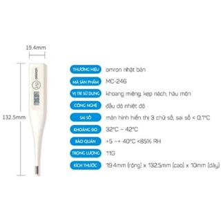 ✅ NHIỆT KẾ ĐIỆN TỬ OMRON NHẬT BẢN