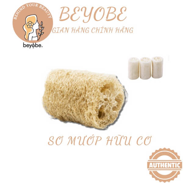 Xơ mướp tắm hữu cơ tẩy tế bào chết cơ thể tự nhiên