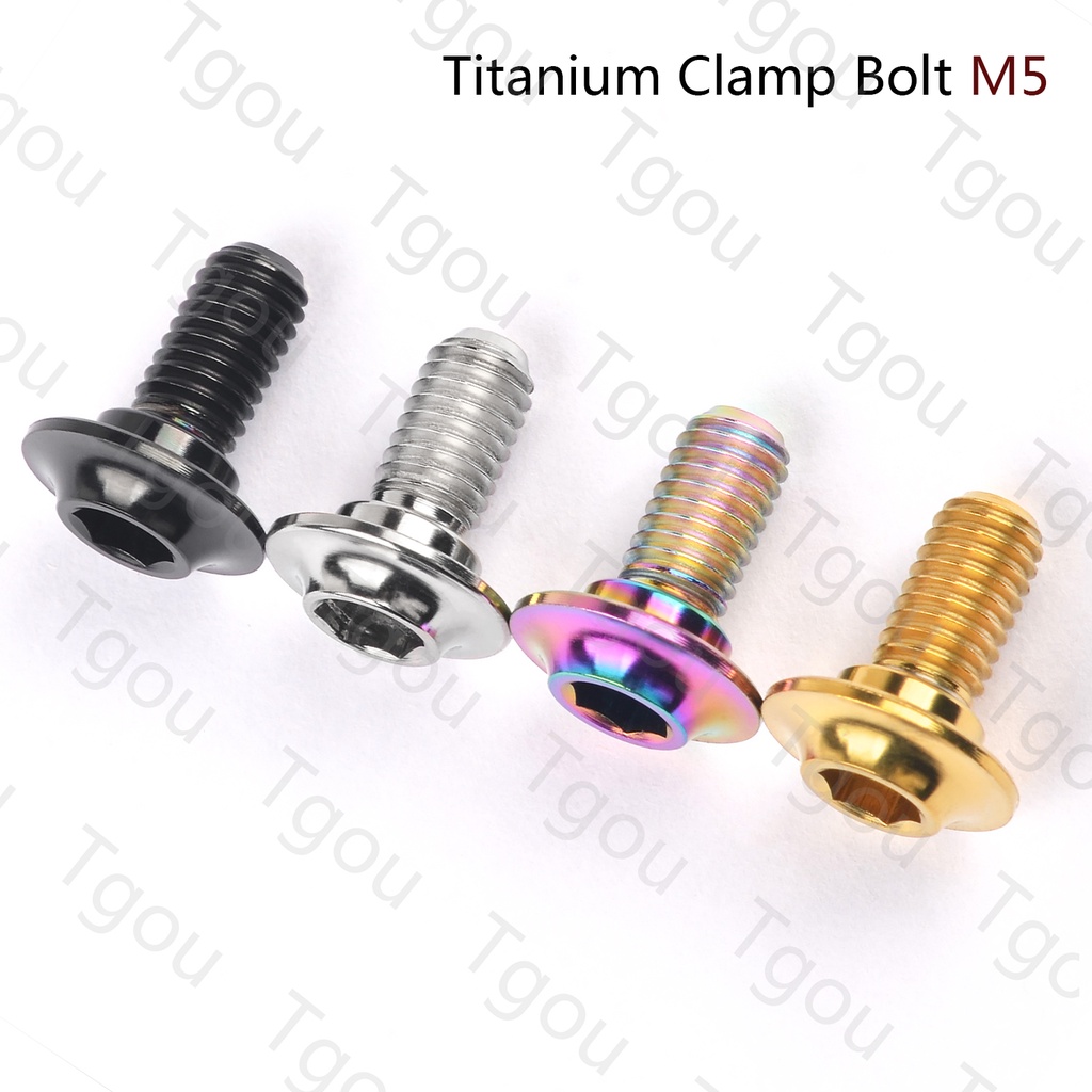 Bộ Ốc Vít M5 Bằng Titan Cho Phanh Xe Đạp Địa Hình Tgou Gr5