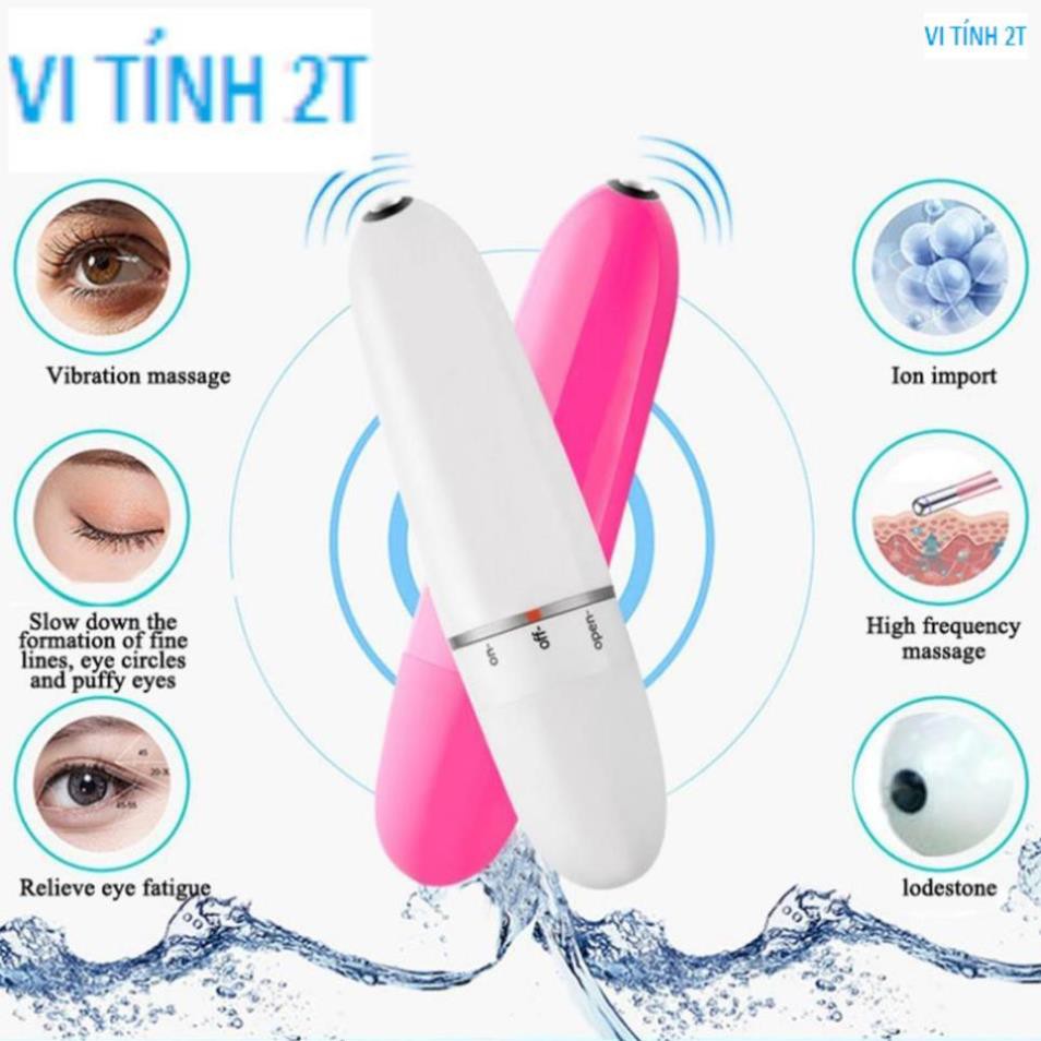 Máy Massage Xóa Bọng Mắt Mini Rung Mát - Mạnh - tê Loại Tốt B16