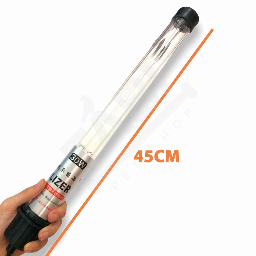 Đèn UV 20-30-40W Diệt Tảo Xanh Cho Hồ Cá Bị Xanh, Hồ Cá Ngoài Trời Bị Rong Rêu [Đèn UV 20-40W]