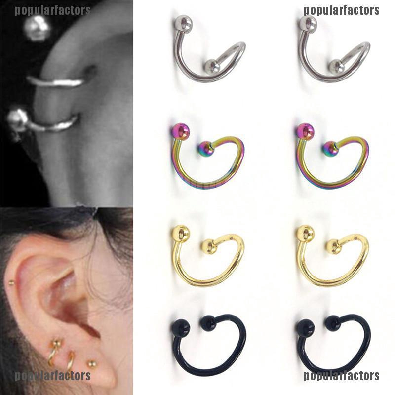 Cặp Khuyên Xỏ Môi Hình Chữ S