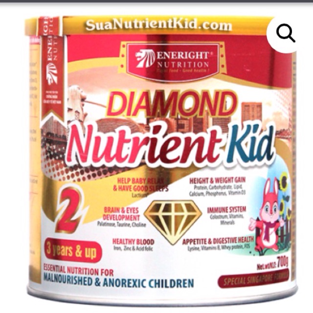 Sữa Diamond Nutrient Kid 2 (trẻ từ 3 tuổi trở lên)  