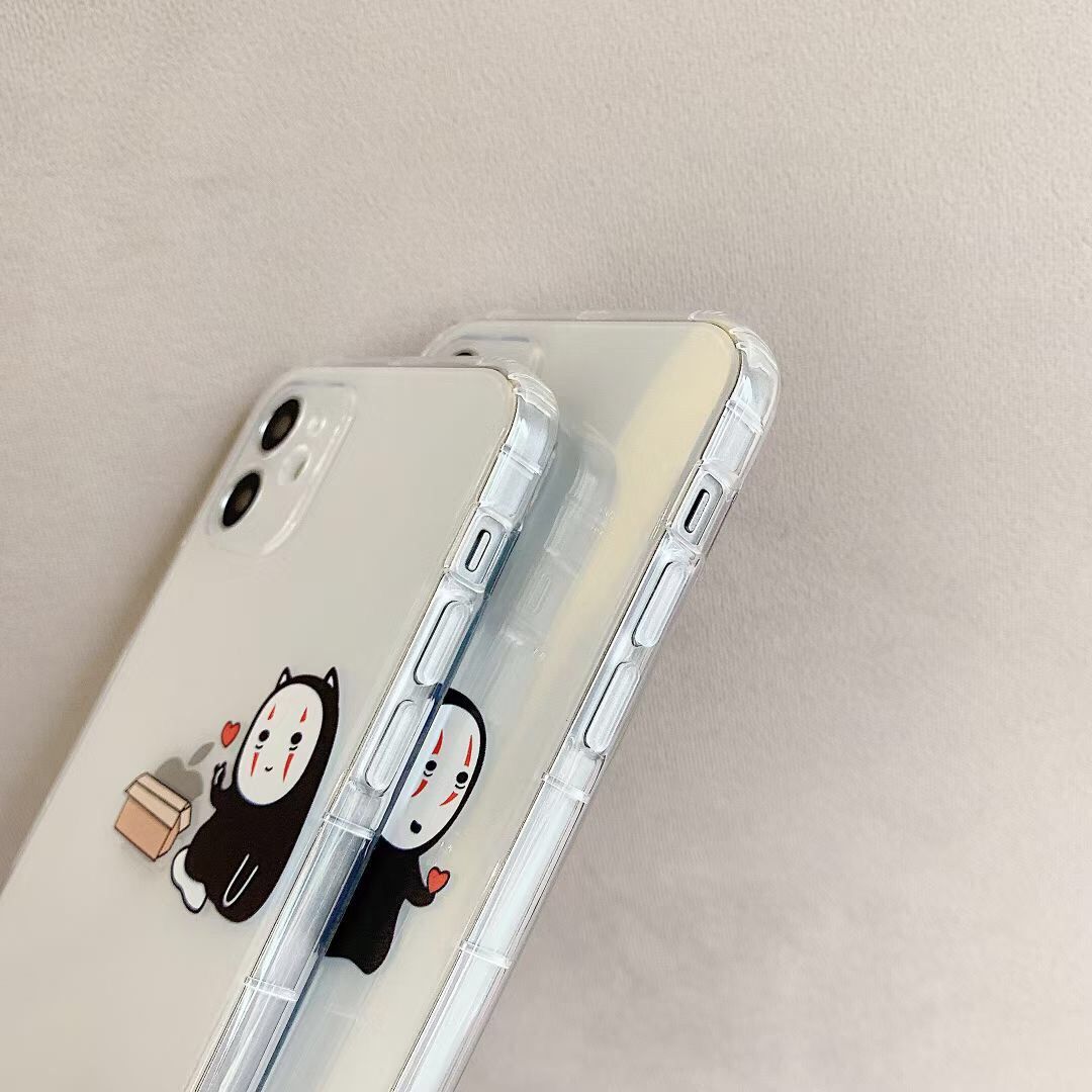 Ốp Lưng Silicone Mềm Trong Suốt In Hình Totoro Cho Iphone 12pro Max 12mini 11pro Max X Xs Max Xr Se 2020 7 8 Plus | BigBuy360 - bigbuy360.vn