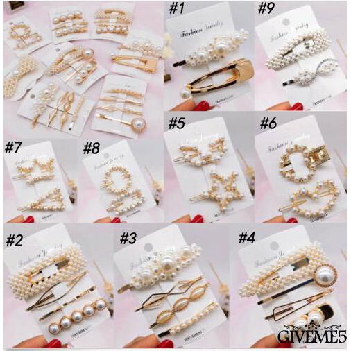 Phụ kiện kẹp tóc nữ đính ngọc thời trang