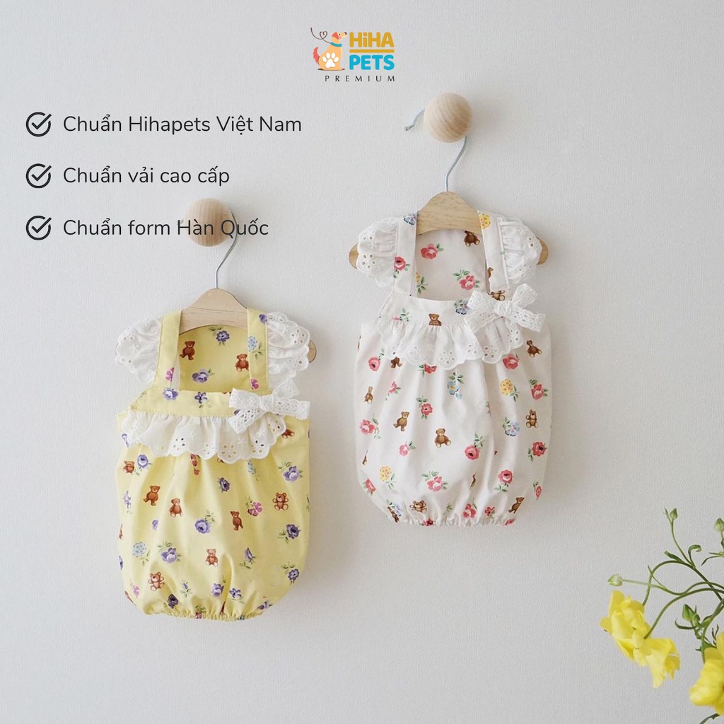 Quần Áo Cho Chó Mèo Hàn Quốc Quần Áo Cho Thú Cưng Cao Cấp Form Bí Hihapet.