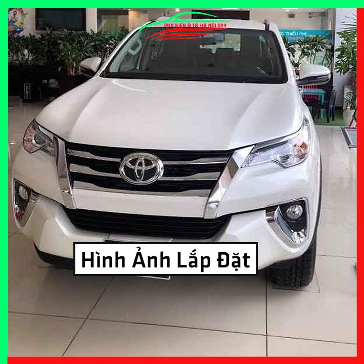 Ốp trang trí mặt ca lăng, calang Fortuner 2017-2020 ốp phía trên trang trí làm đẹp xe