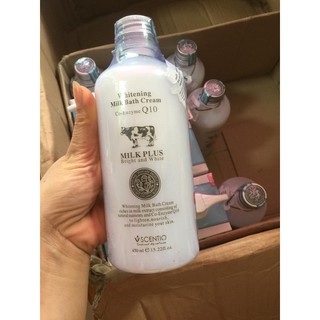 Sữa tắm con bò milk plus q10 thái lan