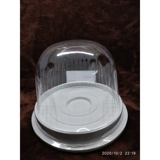 50 - 100 HỘP NHỰA ĐỰNG BÁNH ĐẾ TRẮNG H24 NẮP MÔ, KÍCH THƯỚC 14 X 14 X 12 CM