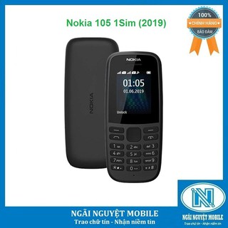 Điện thoại Nokia 105 1Sim 2019 – Hàng chính hãng
