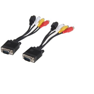 CÁP CHUYỂN VGA SANG AV, SVIDEO, COMPONENT.