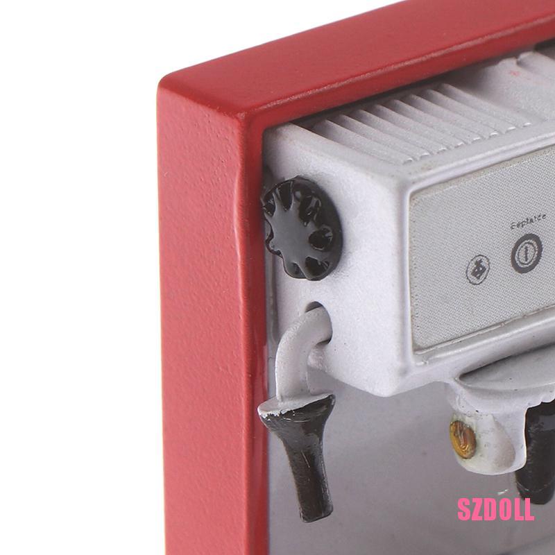 Mô Hình Máy Pha Cà Phê Mini Tỉ Lệ 1:12 Dùng Trang Trí Nhà Búp Bê SZDOLL6