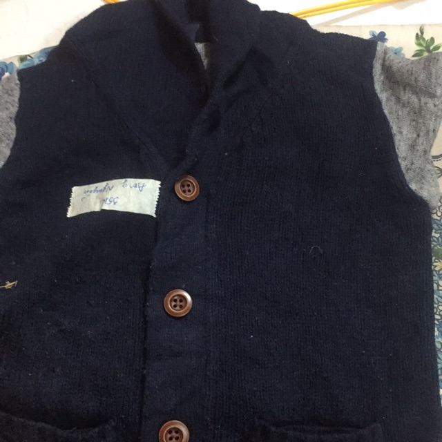 Áo khoác len cho bé trai Amy Nguyễn