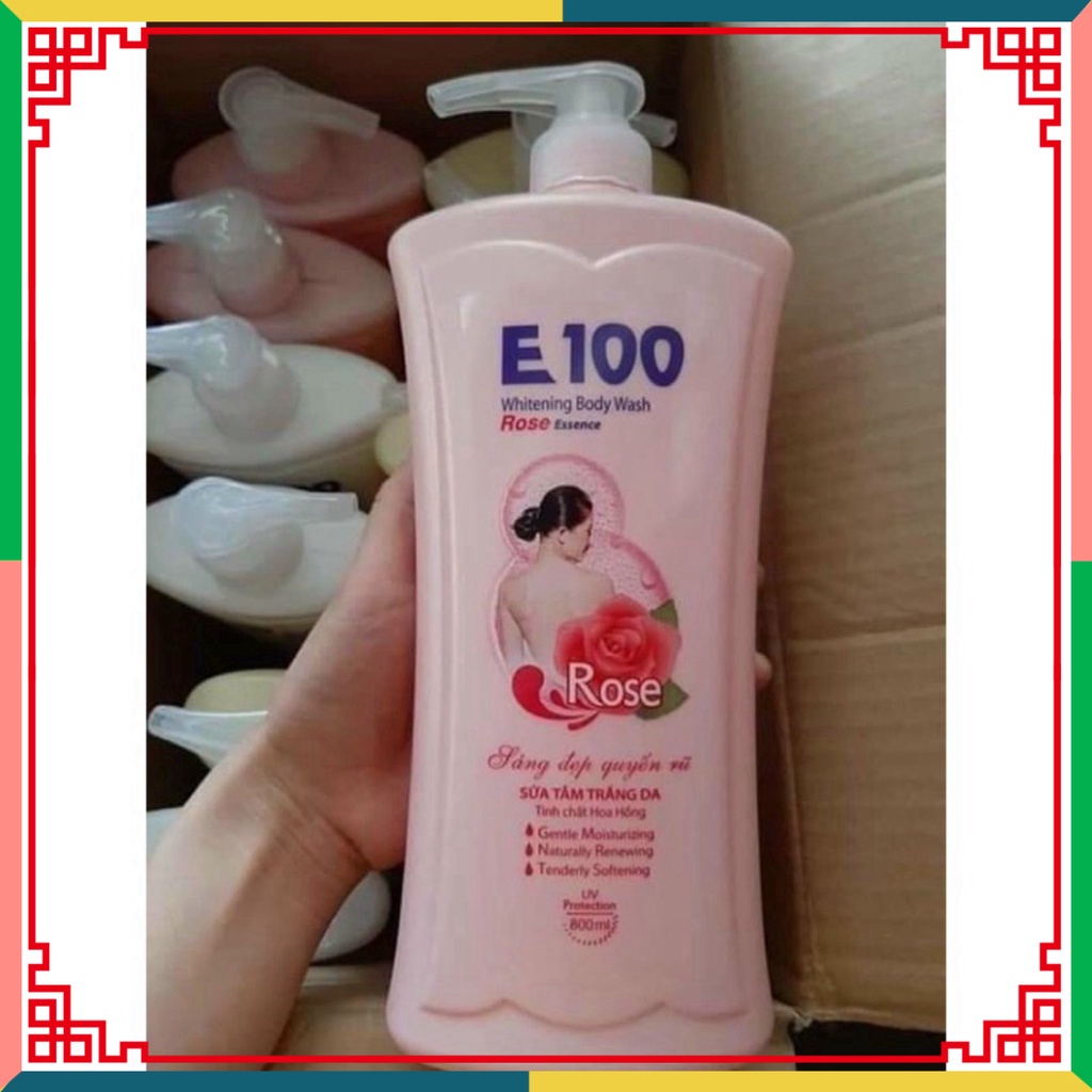 SỮA TẮM E100 SILKY 1,2ML và 800ML