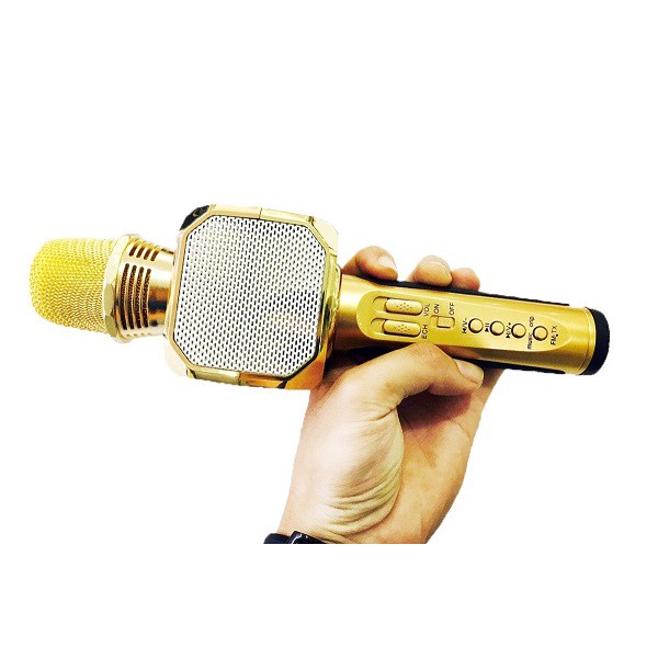 MIC HÁT KARAOKE ĐA NĂNG SD10 TÍCH HỢP LOA BLUETOOTH KHÔNG DÂY MIC HÁT HAY CỰC BẮT GIỌNG