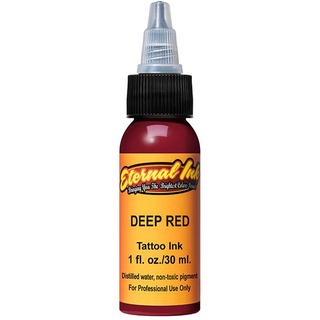 Mực xăm eternal màu đỏ deep red