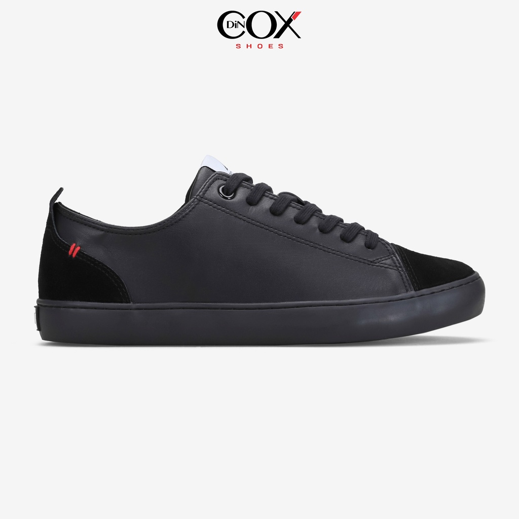 Giày Sneaker Da Nam DINCOX C17 Cách Điệu, Nhã Nhặn Full/Black