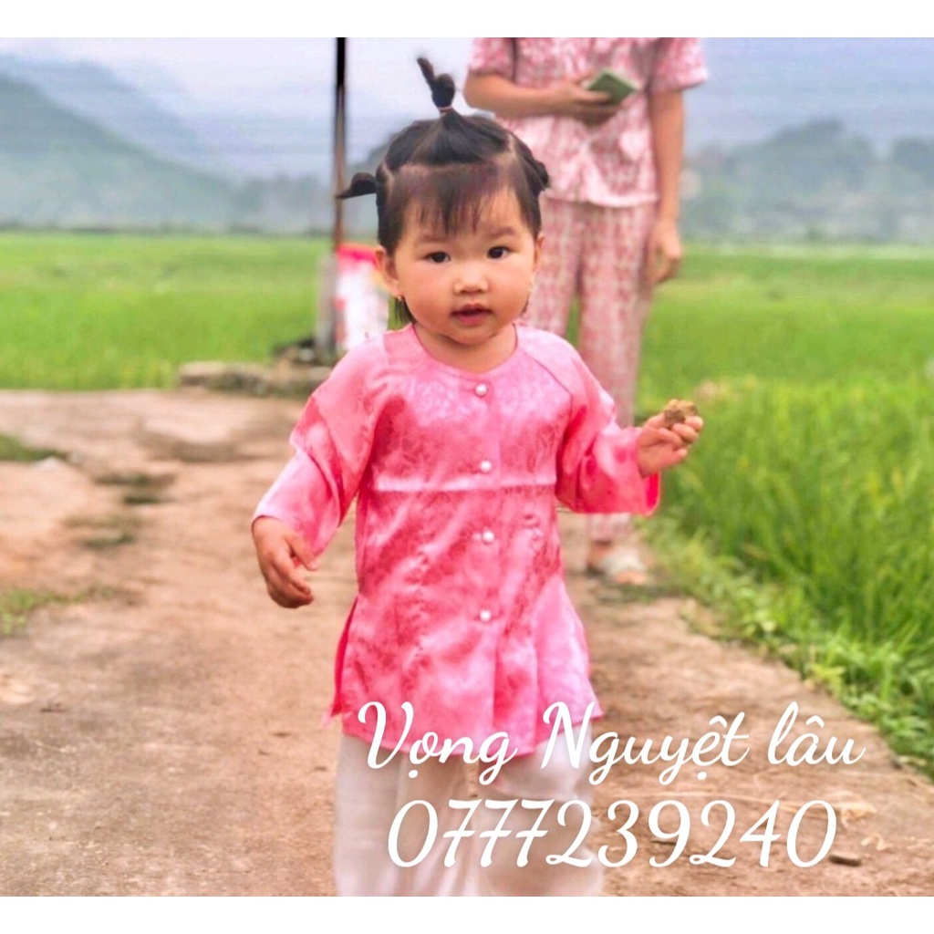 Set Bộ Bà Ba Mẹ Và Bé Gái