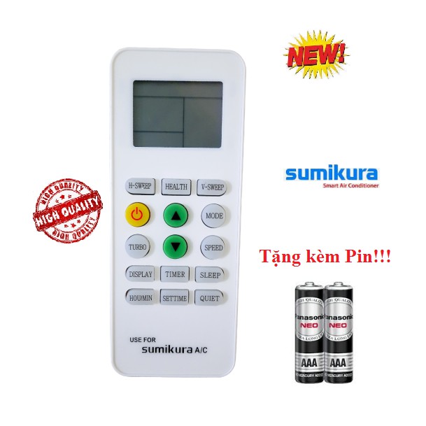 Điều khiển điều hòa Sumikura 1 & 2 chiều các dòng Sumikura APS/APO- Hàng tốt