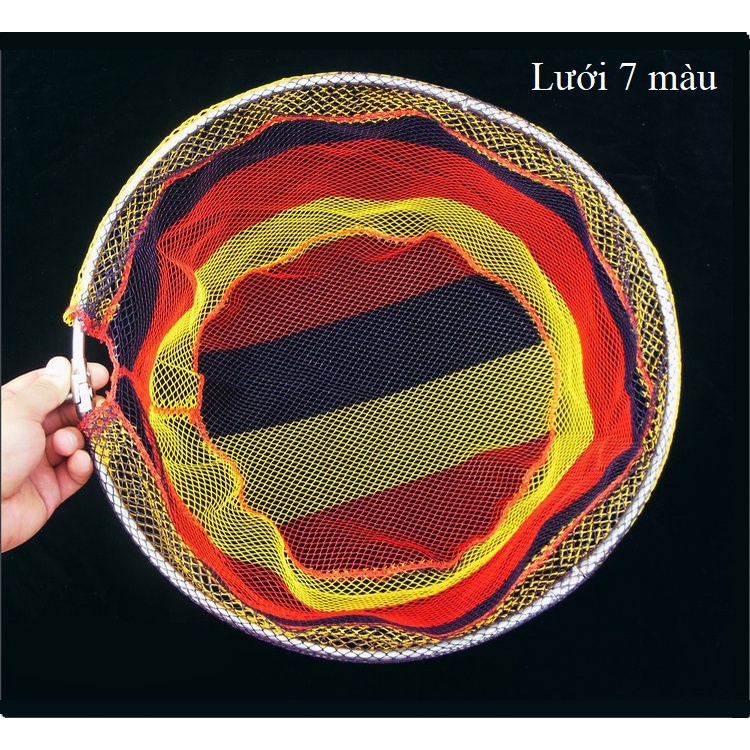 Mặt Vợt Inox Vành Tròn Chuyên Dụng Vợt Cá Siêu Tốt KK27