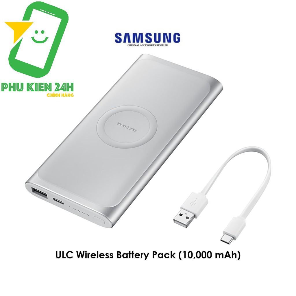 Pin Sạc Dự Phòng Không Dây Samsung EB-U1200 [10.000 mAh - Hỗ Trợ Sạc Nhanh - Bảo Hành Chính Hãng]