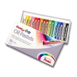 Sáp dầu 16 màu Pentel PHN-16 hàng chính hãng