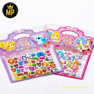 Sticker 3D nhiều mẫu cute cho các bé