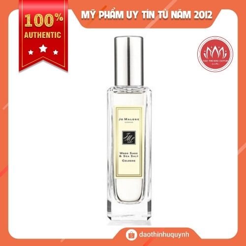 Nước Hoa Unisex Jo Malone Wood Sage and Sea Salt Eau De Parfum 30ml