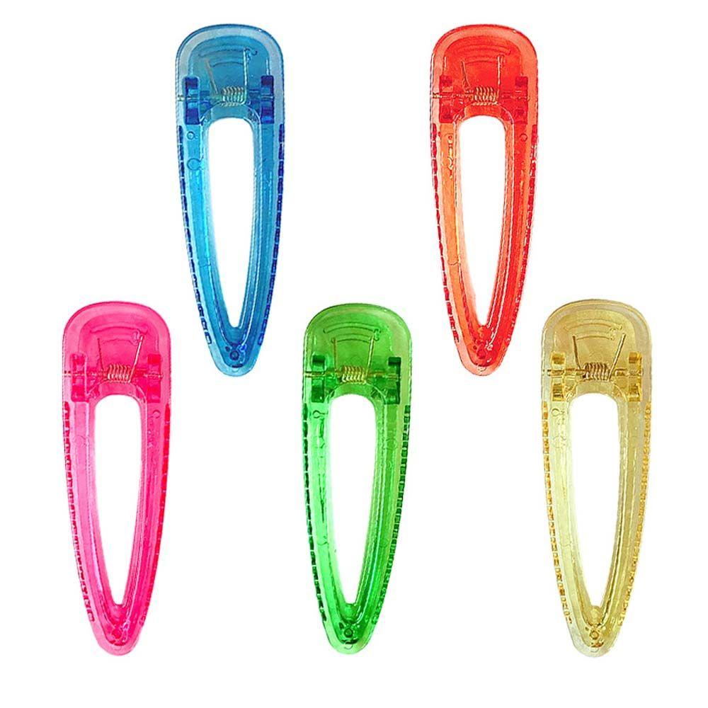 Kẹp Tóc Mỏ Vịt Bằng Nhựa Trong Suốt Lấp Lánh Cho Nữ