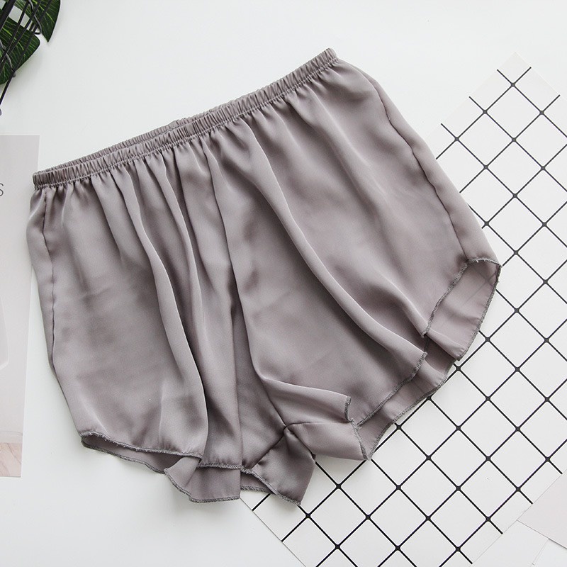 Quần short đùi nữ chất lụa trơn cao cấp mềm mát mặc hè cực xinh QN6789