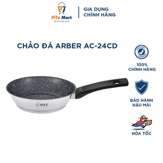 Mua Chảo đá chống dính  Chảo chống dính sâu lòng ARBER AC-24CD đường kính 24cm tay cầm chống nóng  sử dụng mọi loại bếp